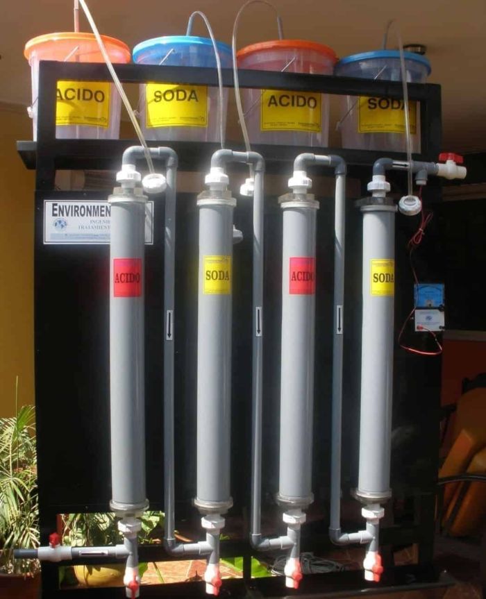 Equipos desmineralizadores (manual y automático) - Imagen 2
